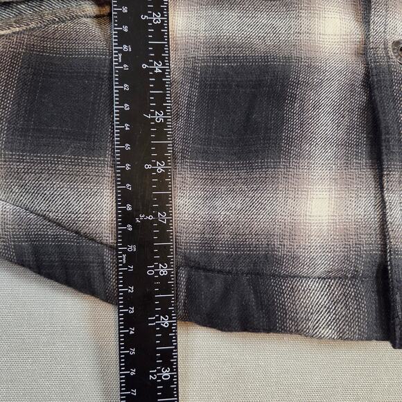 Sherpa Flannel Shacket Grizzly Mountain Men’s M Plaid Shirt Jacket Lined Fleece - Picture 8 of 11